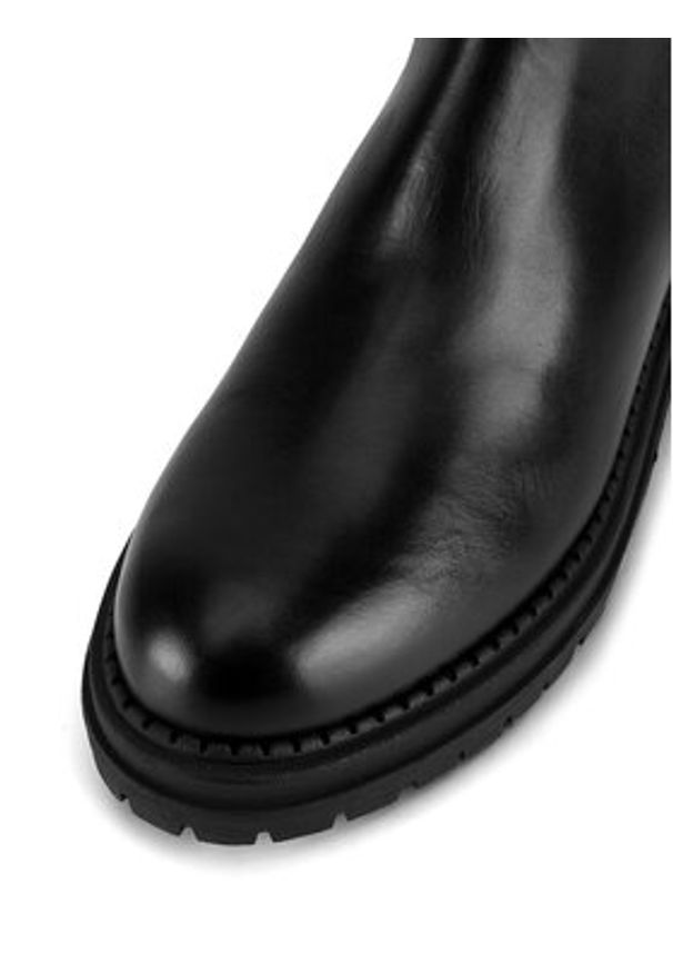 Lasocki Kozaki CEO-RST-WHETHER-17 Czarny. Kolor: czarny. Materiał: skóra