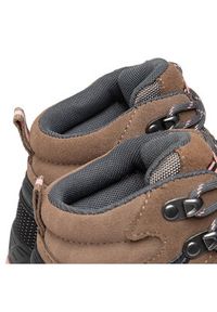 CMP Trekkingi Rigel Mid Wmn Trekking Shoe Wp 3Q12946 Brązowy. Kolor: brązowy. Materiał: zamsz, skóra