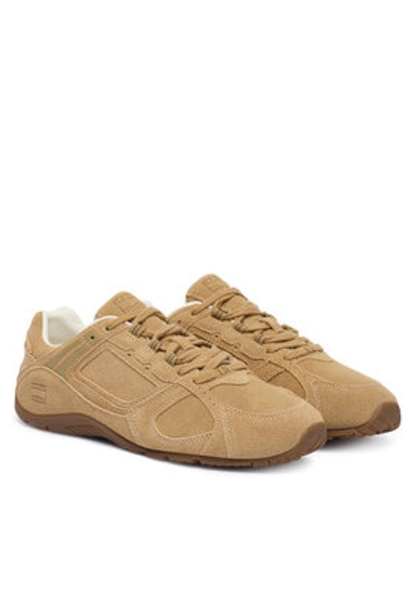 Tommy Jeans Sneakersy Archive '97 Lite Suede EN0EN02899 Brązowy. Kolor: brązowy. Materiał: skóra, zamsz