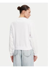 Guess Bluza W5GQ12KBKM0 Biały Regular Fit. Kolor: biały. Materiał: bawełna #3