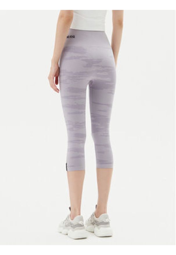 EA7 Emporio Armani Legginsy 7W000518 AF13714 UA092 Fioletowy Slim Fit. Kolor: fioletowy. Materiał: syntetyk