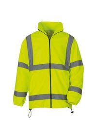 YOKO - Bluza Polarowa Dla Dorosłych Unisex HiVis. Kolor: żółty. Materiał: polar