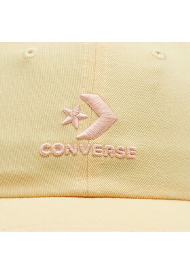Converse Czapka z daszkiem LOCKUP CAP MPU 10022131-A11 Pomarańczowy. Kolor: pomarańczowy. Materiał: materiał