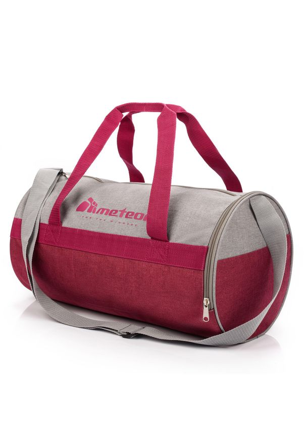 Torba sportowa fitness na siłownię Meteor Siggy 25L na ramię z kieszenią boczną. Kolor: czerwony. Sport: fitness