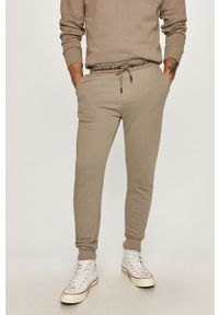 Calvin Klein Jeans - Spodnie. Materiał: bawełna, dzianina. Wzór: gładki #1