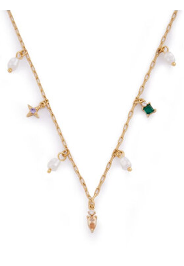 Aldo Naszyjnik Kayssi 13994975 Złoty. Materiał: metalowe. Kolor: złoty