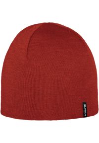 Viking - Czapka zimowa z wełną merino VIKING Noma 2.0 GWS Pro Style. Kolor: czerwony. Materiał: wełna. Sezon: zima. Styl: sportowy