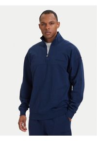 TOMMY HILFIGER - Tommy Hilfiger Bluza Essential UM0UM03909 Granatowy Regular Fit. Kolor: niebieski. Materiał: bawełna #1
