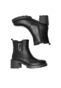 Jenny Fairy Botki WS5898-16 Czarny. Kolor: czarny. Materiał: skóra #4