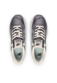 New Balance Sneakersy WL574MGS Srebrny. Kolor: srebrny. Materiał: skóra. Model: New Balance 574 #4