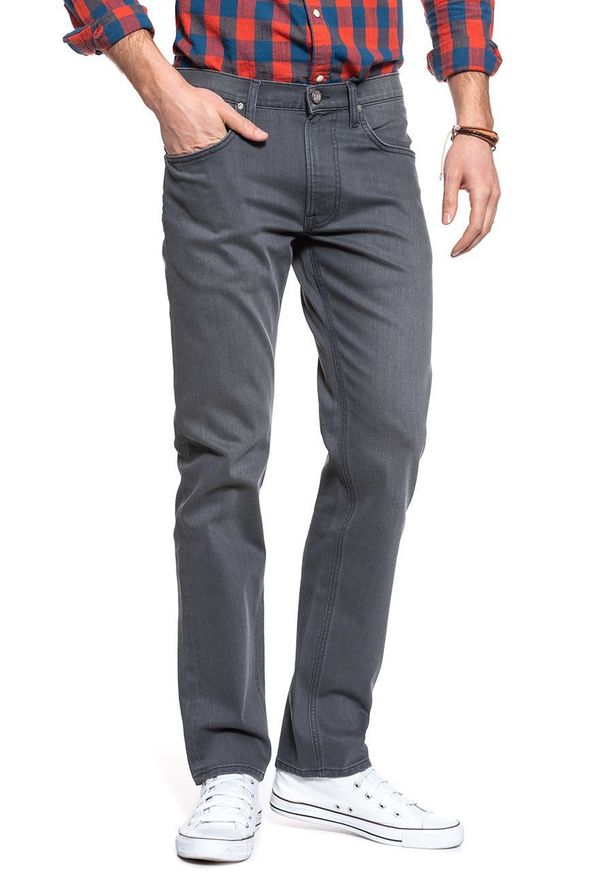 Lee - LEE DAREN ZIP FLY MĘSKIE SPODNIE JEANSOWE JEANSY MYSTIC L707PWMU 112118343