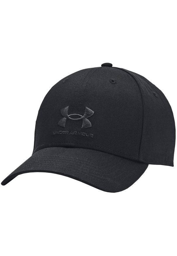 Under Armour - Czapka z daszkiem męska Sportstyle Cap. Kolor: czarny. Materiał: poliester. Styl: sportowy
