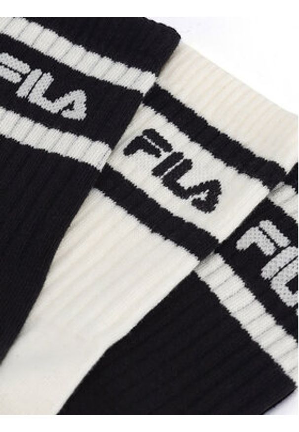 Fila Skarpety F3608-AW24 (3-pack) Czarny. Kolor: czarny. Materiał: bawełna
