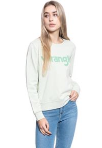 Wrangler - DAMSKA BLUZA WRANGLER REGULAR SWEAT ALMOST AQUA W6N2HAG11 112130788