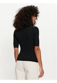 Silvian Heach Sweter GPP24269MA Czarny Slim Fit. Kolor: czarny. Materiał: wiskoza #4