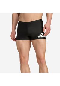 Adidas - Bokserki pływackie męskie ADIDAS. Kolor: czarny. Materiał: elastan, poliamid, materiał