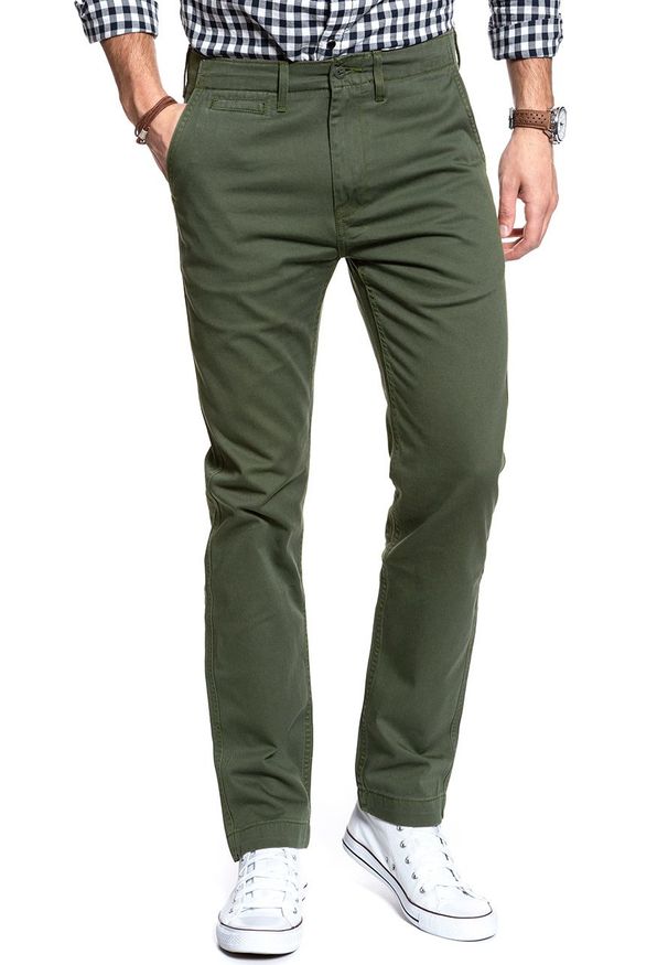 Levi's® - LEVI’S SPODNIE MĘSKIE 502 True Chino 521630002. Materiał: materiał