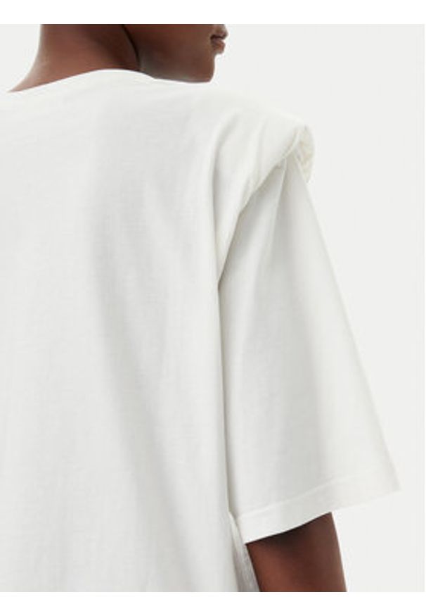ViCOLO T-Shirt RD0013 Biały Regular Fit. Kolor: biały. Materiał: bawełna