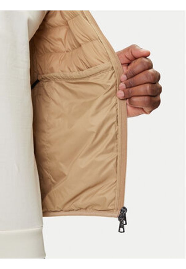 EA7 Emporio Armani Kamizelka 8NPQ06 PNGPZ U6171 Beżowy Regular Fit. Kolor: beżowy. Materiał: syntetyk