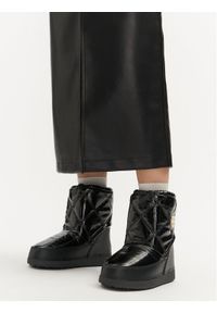 Love Moschino - LOVE MOSCHINO Śniegowce JA24982G0LEB1000 Czarny. Kolor: czarny. Materiał: materiał #1