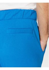 4f - 4F Spodnie dresowe 4FAW23TTROM453 Niebieski Regular Fit. Kolor: niebieski. Materiał: bawełna #2