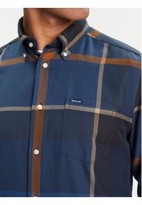 Barbour Koszula Dunoon MSH4980TN54 Granatowy Regular Fit. Kolor: niebieski. Materiał: bawełna #3