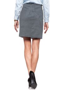 Tom Tailor - DAMSKA SPÓDNICA TOM TAILOR FAKE VELOUR LEATHER SKIRT #9