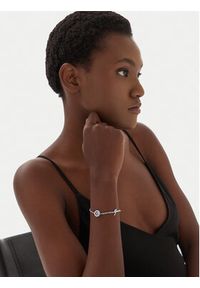 Guess Bransoletka JUBB01 462JW Srebrny. Materiał: srebrne. Kolor: srebrny #4