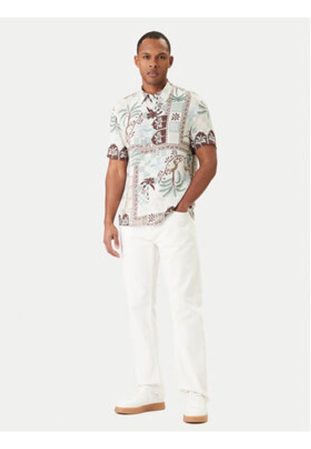 Guess Koszula M6GH80 W2036 Kolorowy Regular Fit. Materiał: wiskoza. Wzór: kolorowy