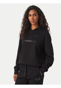 EA7 Emporio Armani Bluza 7W000537 AF15831 MC043 Czarny Regular Fit. Kolor: czarny. Materiał: bawełna #1