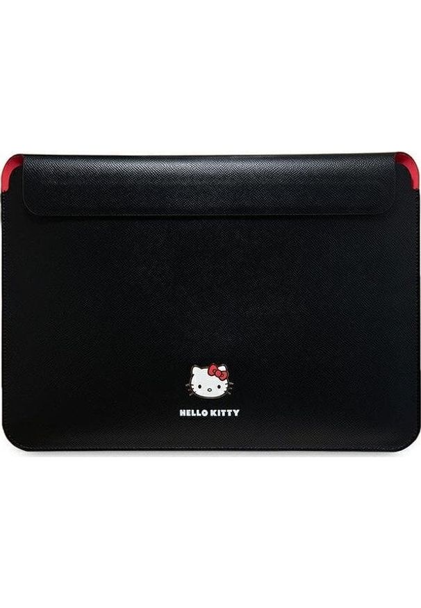 Etui Sourcing Hello Kitty Sleeve HKCS14PGHDLMK 14" black/black PU Metal Logo. Wzór: motyw z bajki