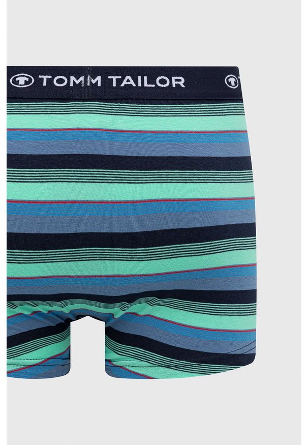 Tom Tailor bokserki (3-pack) męskie. Kolor: niebieski. Materiał: materiał