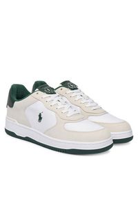 Polo Ralph Lauren Sneakersy 809P01625002 Beżowy. Kolor: beżowy. Materiał: skóra #5