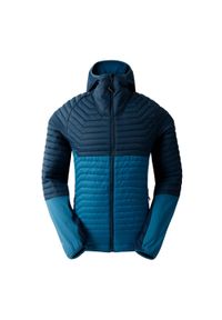 DARE 2B - Męska Kurtka Hybrydowa Descending II. Kolor: niebieski, wielokolorowy, zielony. Materiał: puch. Sport: turystyka piesza #1
