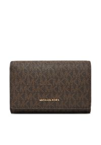 Duży Portfel Damski MICHAEL Michael Kors. Kolor: brązowy
