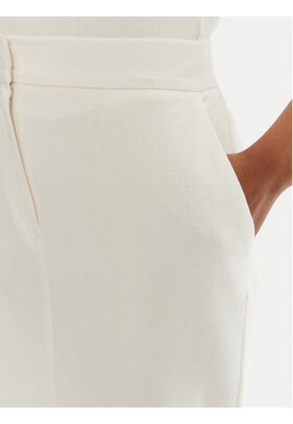 Marella Spódnica midi Getti 2515101051200 Écru Regular Fit. Materiał: syntetyk