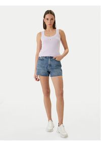 Calvin Klein Jeans Szorty jeansowe LV047F766G Niebieski Relaxed Fit. Kolor: niebieski. Materiał: bawełna #4