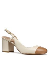 Geox Czółenka D Virnilisa 65 D55YYA 0TUBC C1056 Beżowy. Kolor: beżowy. Materiał: skóra #4