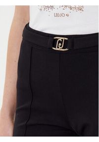 Liu Jo Spodnie materiałowe MF5143 J9189 Czarny Regular Fit. Kolor: czarny. Materiał: wiskoza, syntetyk #4