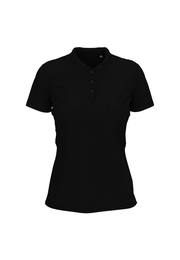 Stedman - Damska Koszulka Polo Ze Stretchem. Typ kołnierza: polo. Kolor: czarny
