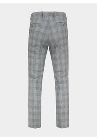Pako Lorente - PAKO LORENTE – Szare spodnie garniturowe P21WF-6G-070-S. Okazja: na komunię. Kolor: szary. Wzór: kratka. Sezon: lato. Styl: elegancki