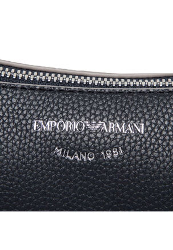 Emporio Armani Torebka Y3H293 YFO5E 89374 Granatowy. Kolor: niebieski. Materiał: skórzane