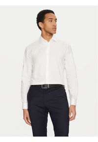 Calvin Klein Koszula K10K107889 Biały Regular Fit. Kolor: biały. Materiał: bawełna #1