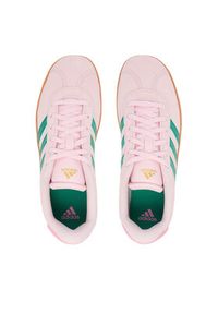 Adidas - adidas Sneakersy Vl Court 3.0 KI9260 Różowy. Kolor: różowy. Materiał: skóra, zamsz #7