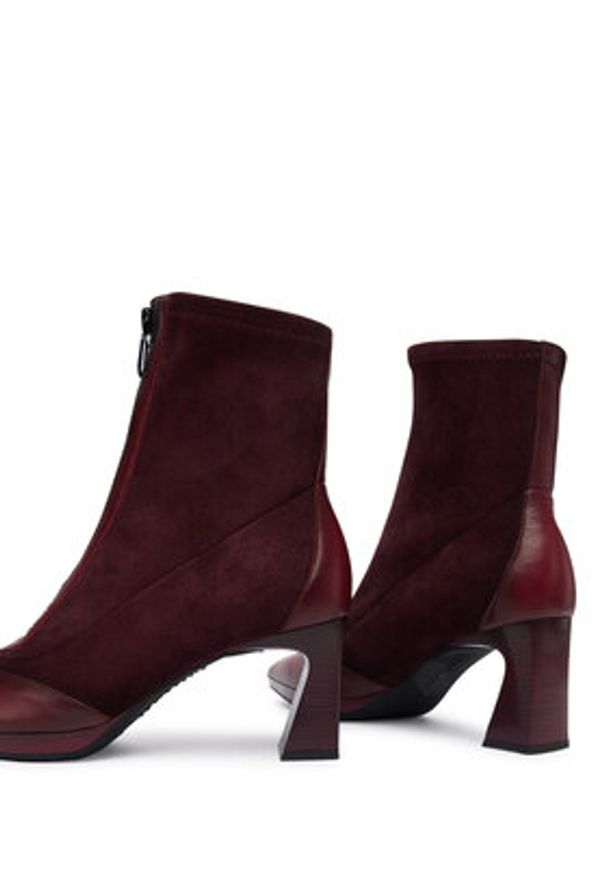 Hispanitas Botki HI254186 Fioletowy. Kolor: fioletowy. Materiał: materiał