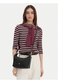 TOMMY HILFIGER - Tommy Hilfiger Torebka Th Go Crossover Nylon AW0AW18164 Czarny. Kolor: czarny #3