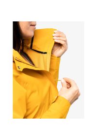 Fjällräven - Kurtka przeciwdeszczowa damska Fjallraven HC Hydratic Trail Jacket. Kolor: szary, wielokolorowy, żółty. Sport: turystyka piesza #1