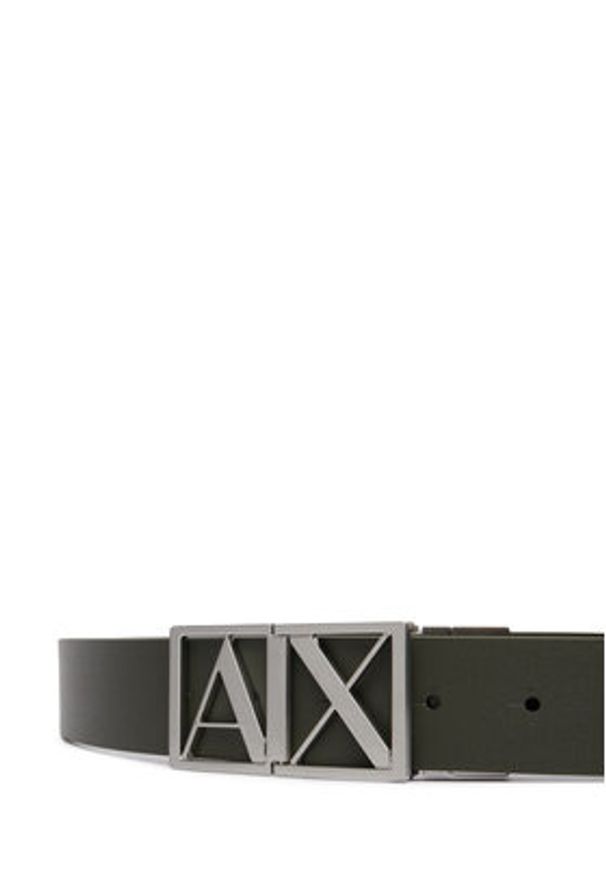 Armani Exchange Pasek Męski XM002664 AF22854 M8327 Czarny. Kolor: czarny. Materiał: skóra