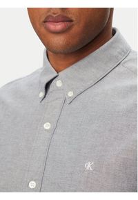 Calvin Klein Koszula LV140EM125 Granatowy Regular Fit. Kolor: niebieski. Materiał: bawełna #4