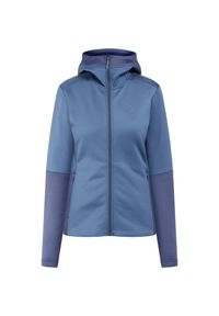 Damski polar Didriksons Rosita. Kolor: niebieski. Materiał: polar. Sport: turystyka piesza #1